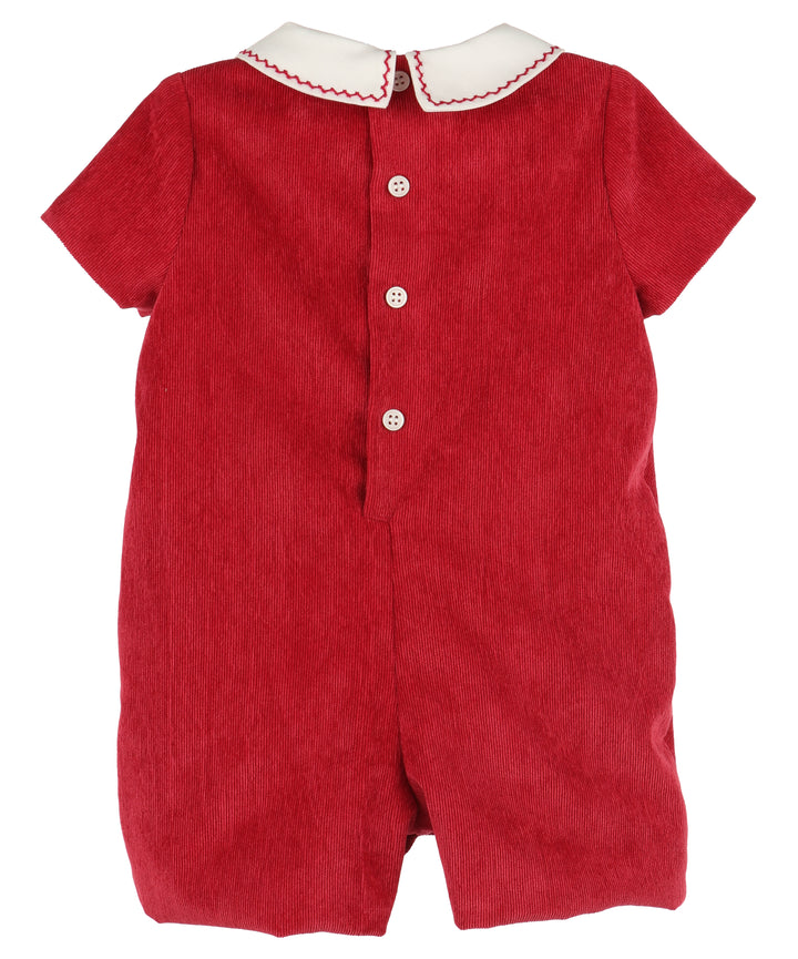 Cord Collar Romper