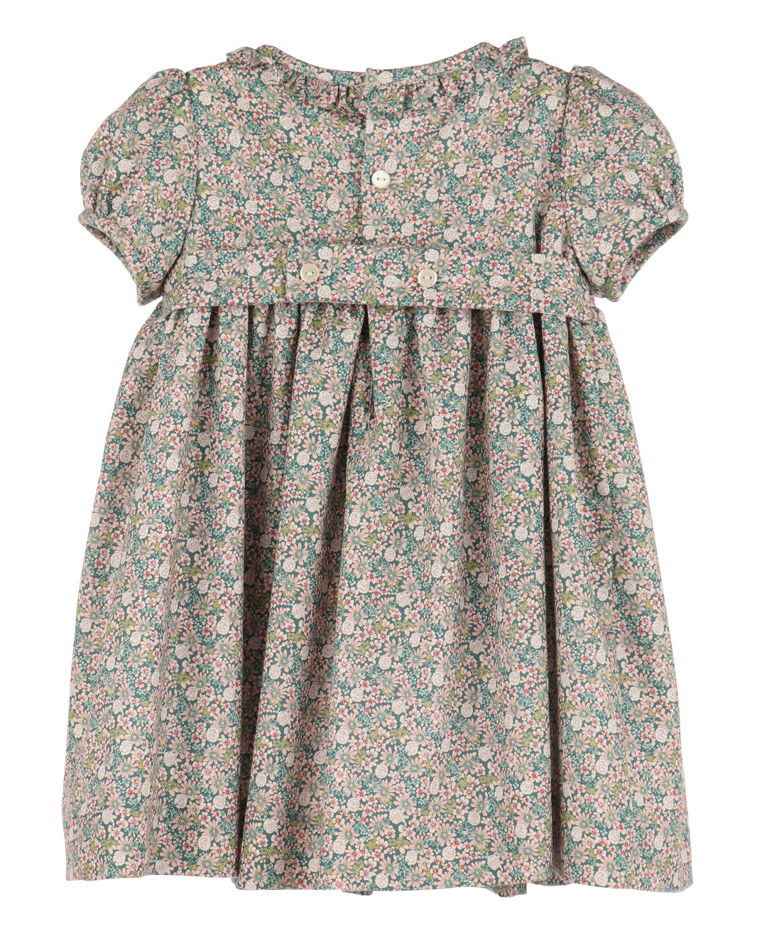 Forest Floral Smocked Dress