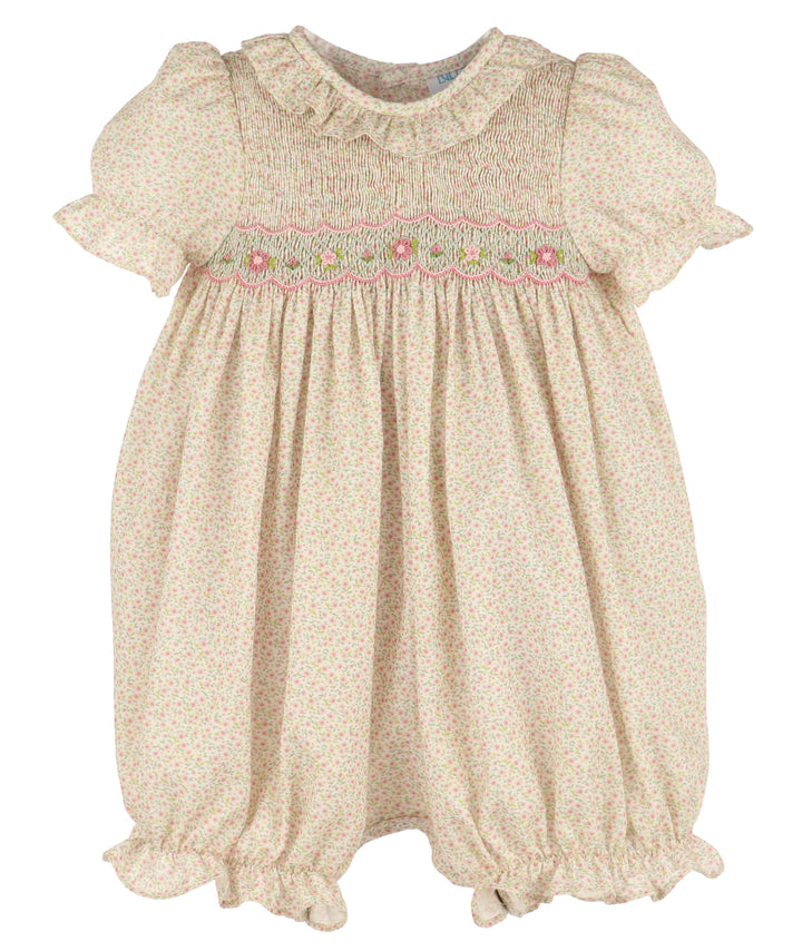 Harvest Floral Smocked Bubble