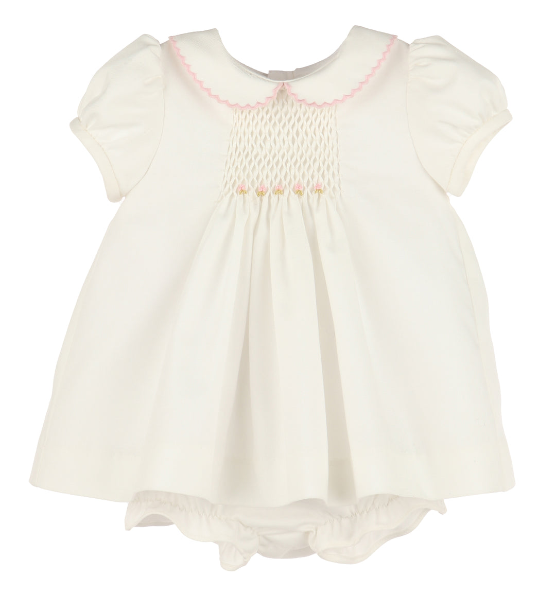 Honeycomb Smocked Dress