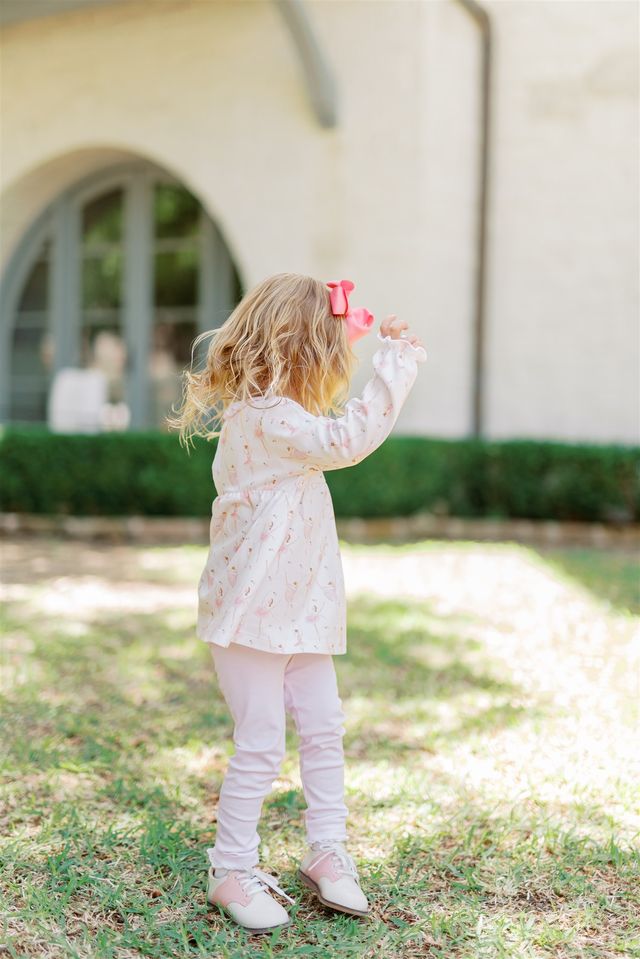 En Point Long-Sleeve Tunic Set