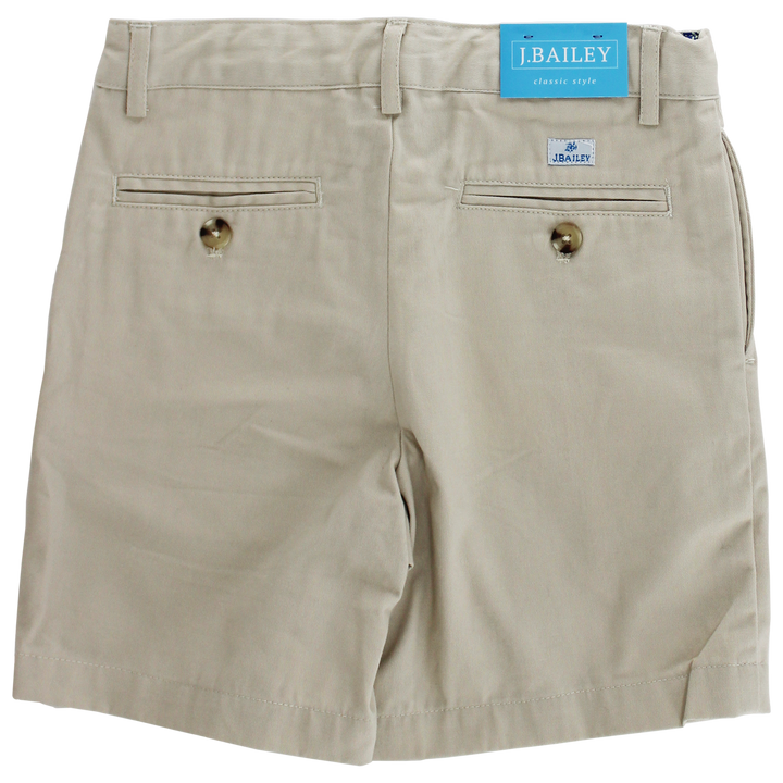 Khaki Twill Shorts