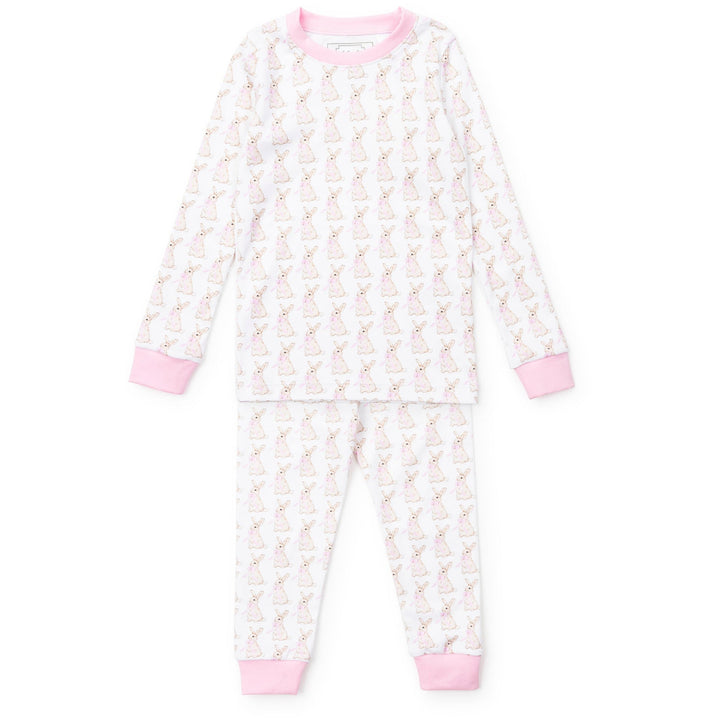 Grayson Pajama Pant Set for Girls -  Easter Bunny Pink