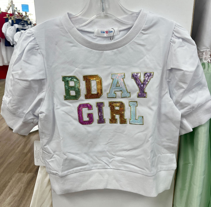 Lily Puff Sleeve Shirt - Birthday