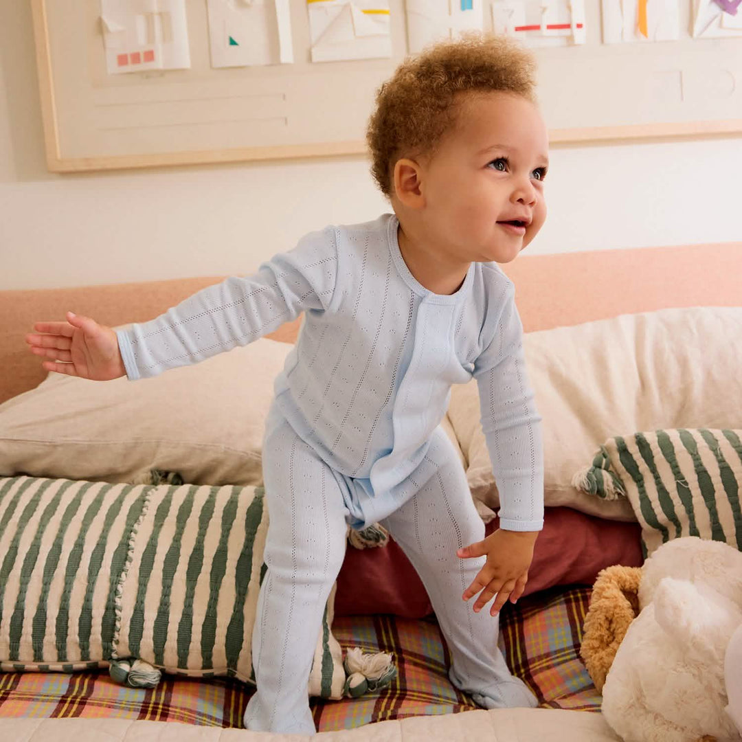 Love Lines Magnetic Footie - Blue