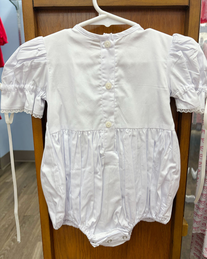 Nikki Bubble - White Smocked