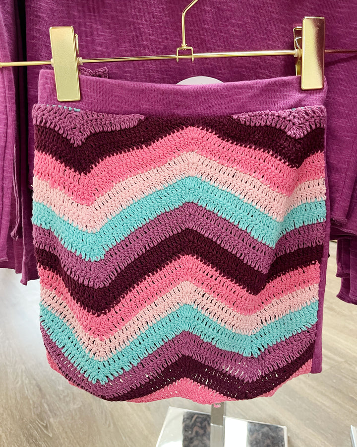Mini Crochet Skirt