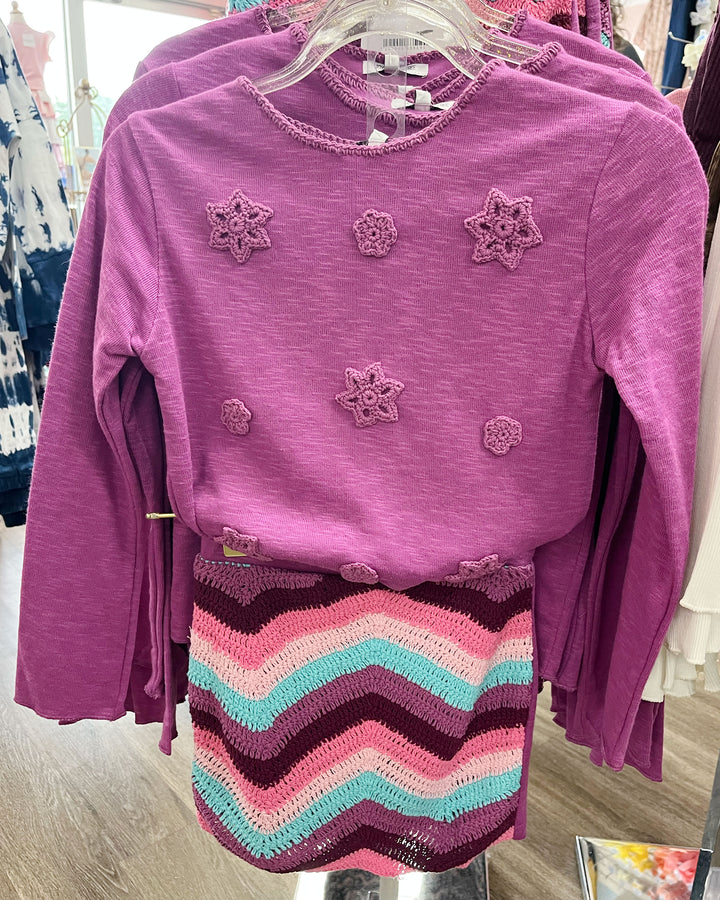 Mini Crochet Skirt