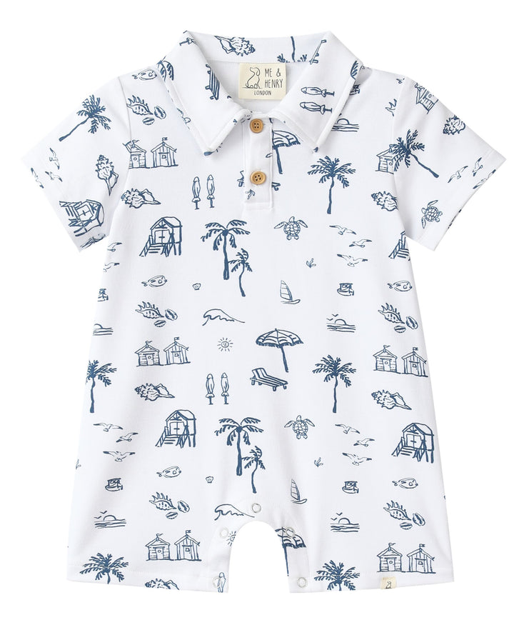 Molokai Printed Romper