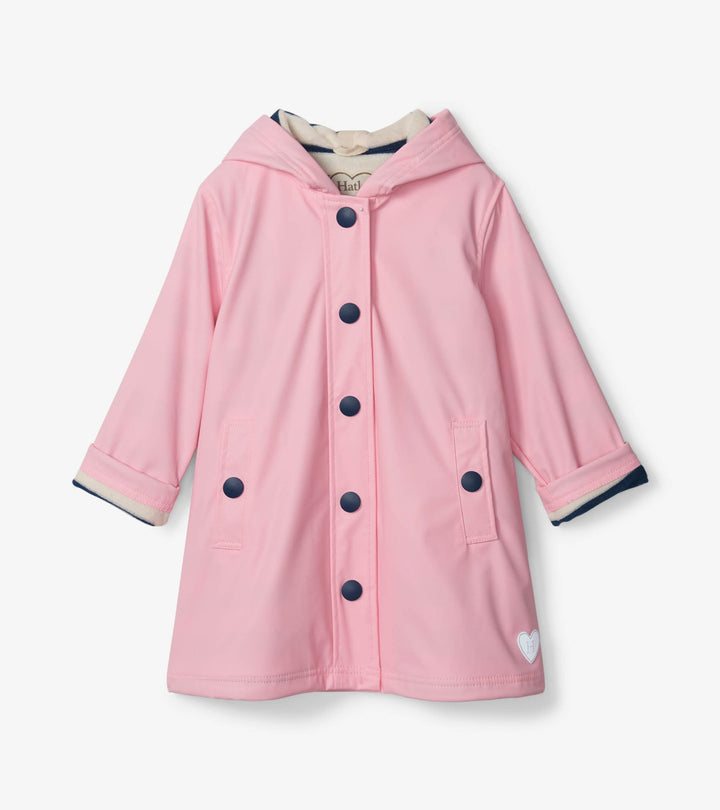 Splash Button-Up Rain Jacket