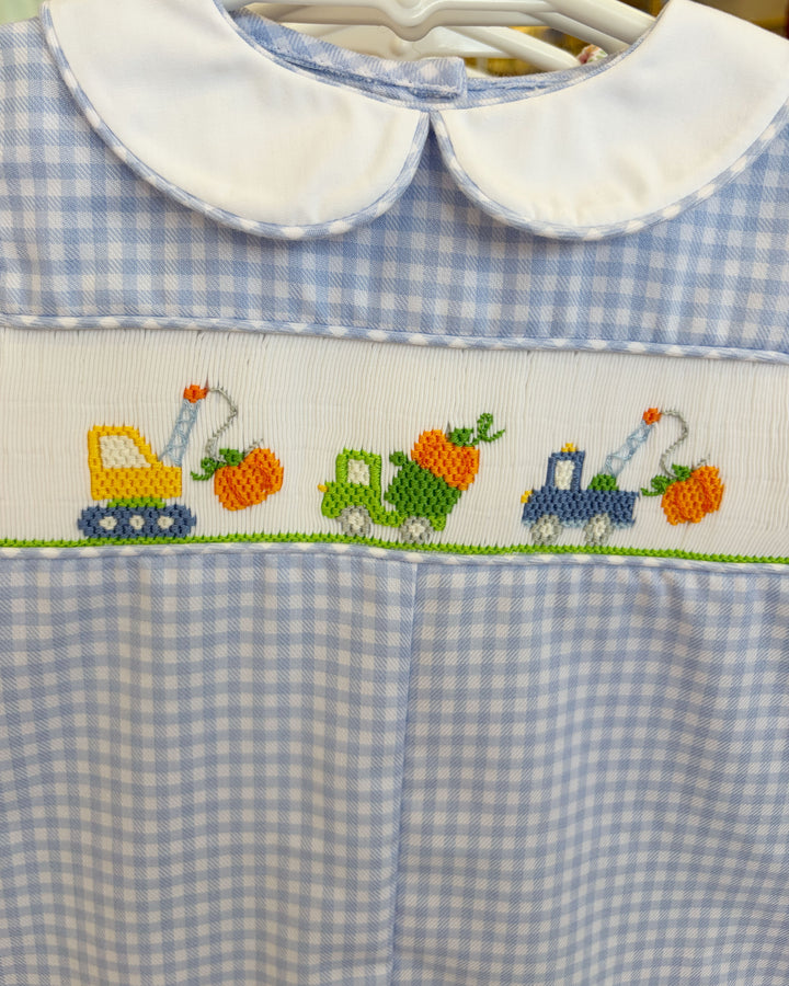 Pumpkin Truck Romper