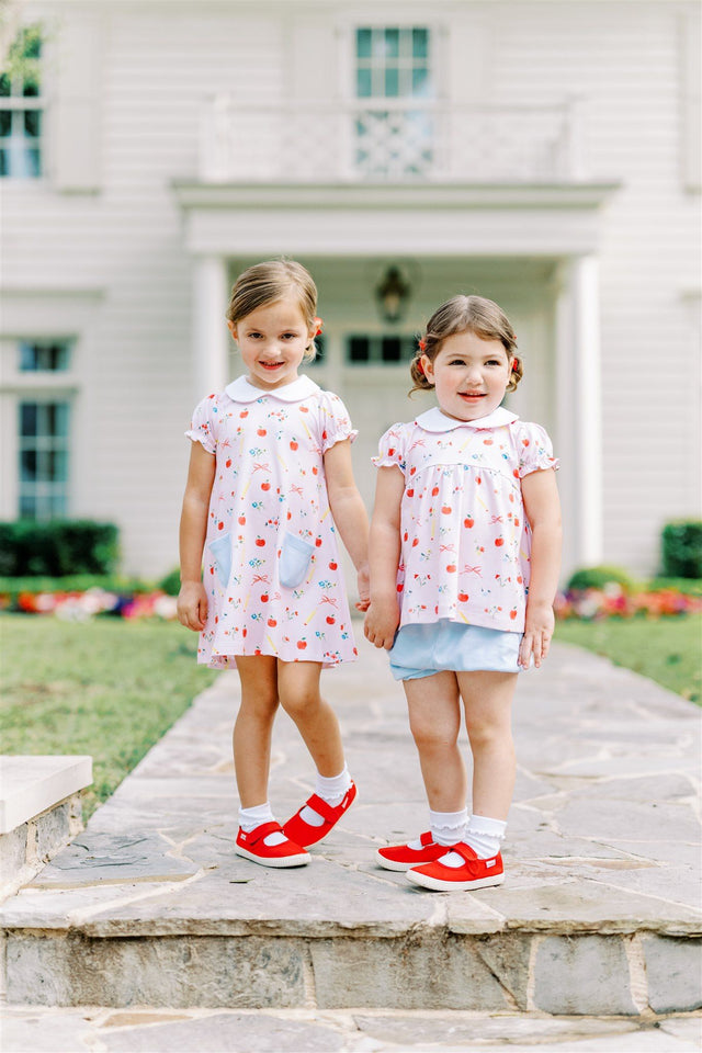 School Days Short-Sleeved Dress