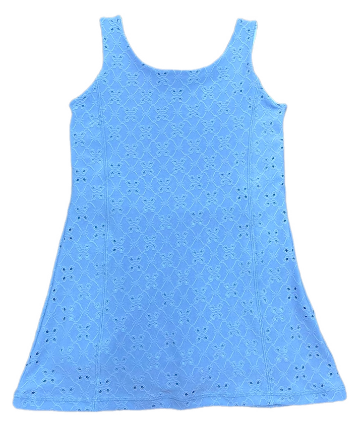 Eyelet Tennis Dress Bl