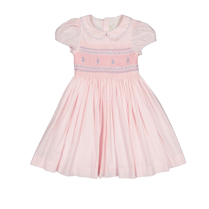 Princess Charlotte Heirloom Smocked Dress - Pink