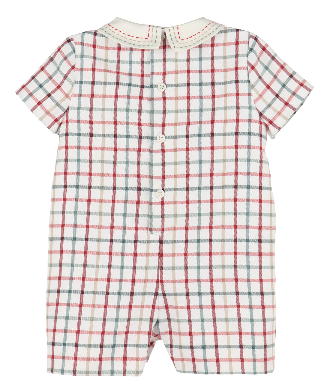 Tattersall Boy Romper