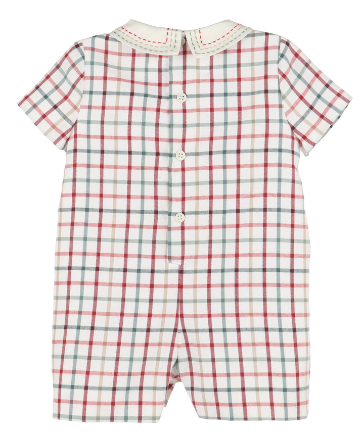 Tattersall Boy Romper