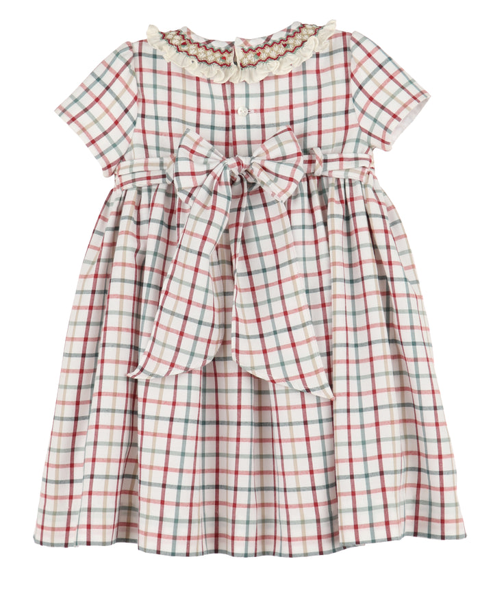 Tattersall Smocked Dress