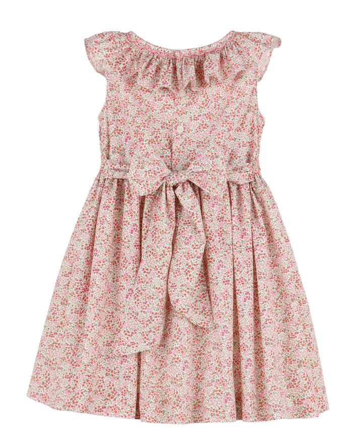 Tiny Floral Smocked Dress