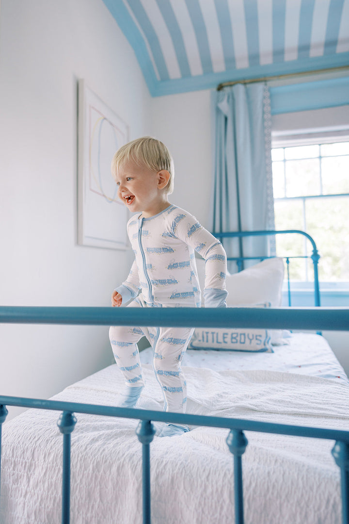 Sleep Romper - Train