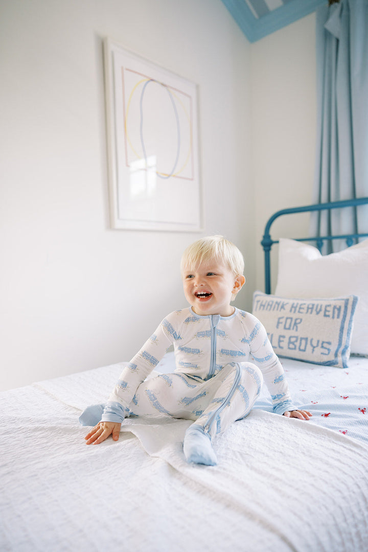 Sleep Romper - Train