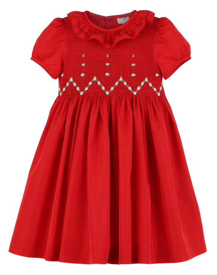 Twilight Taffeta Dress with Ruffle
