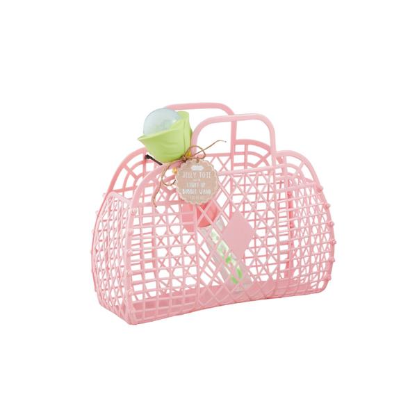 Jelly Tote and Bubbles Set