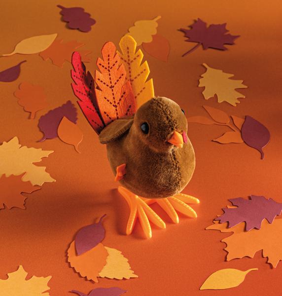 Wind-Up Hoppin Turkey Toy