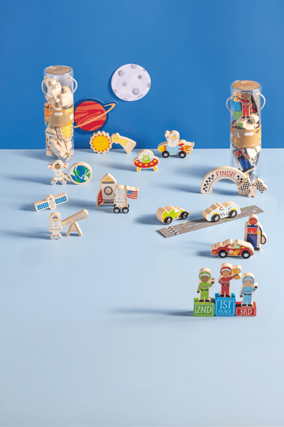 Wood Toy Set