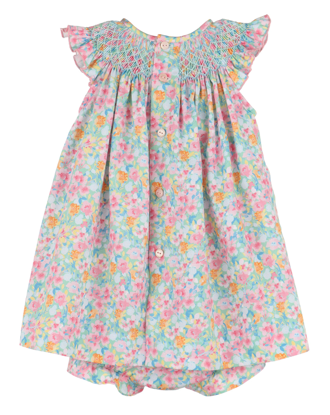 Wildflowers Smocked Bishop Dress
