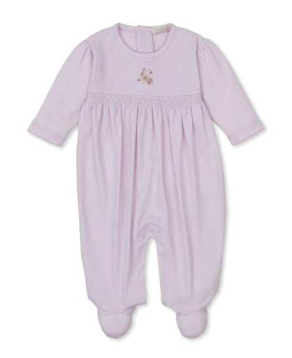 Victoria Rose Smocked Footie