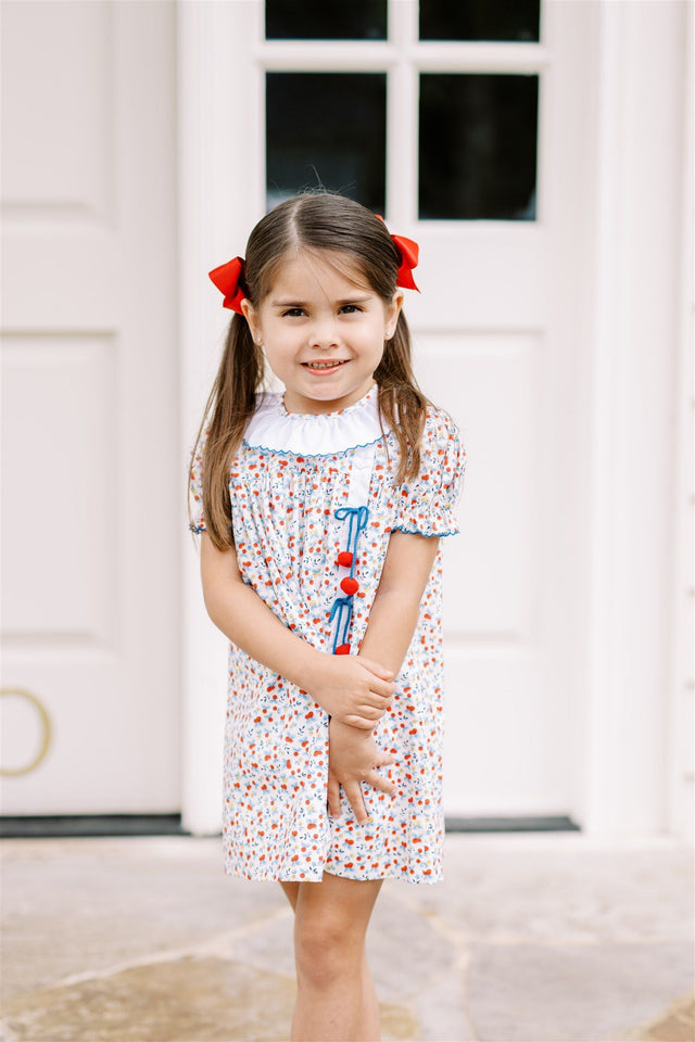 Foliage Cherry Dress