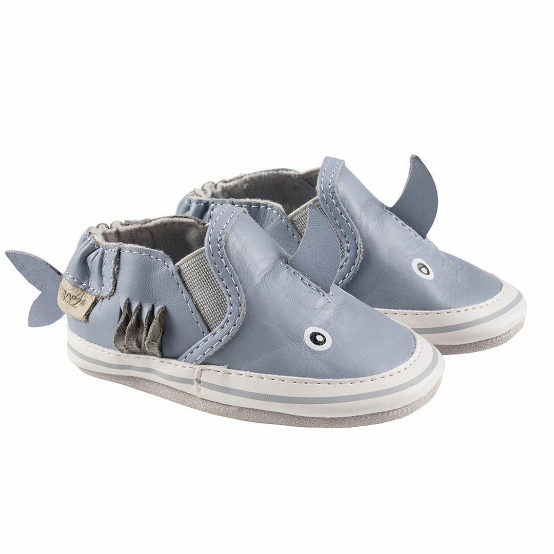 Robeez Sebastian Shark Soft Shoes