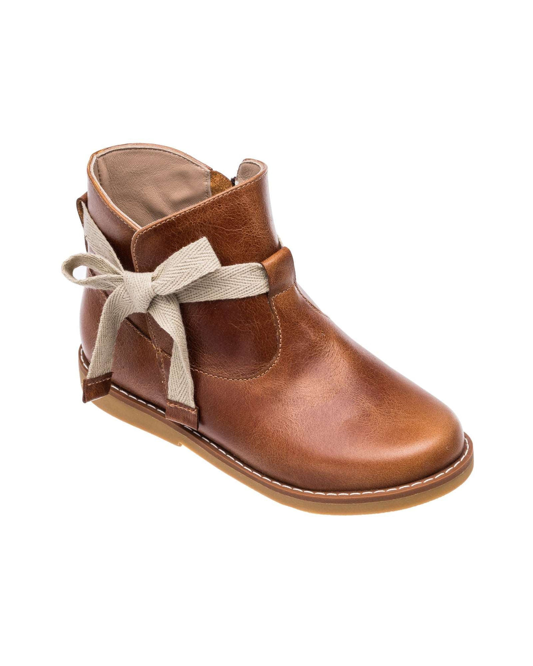 Sunny Bootie w/ Bow - Brown
