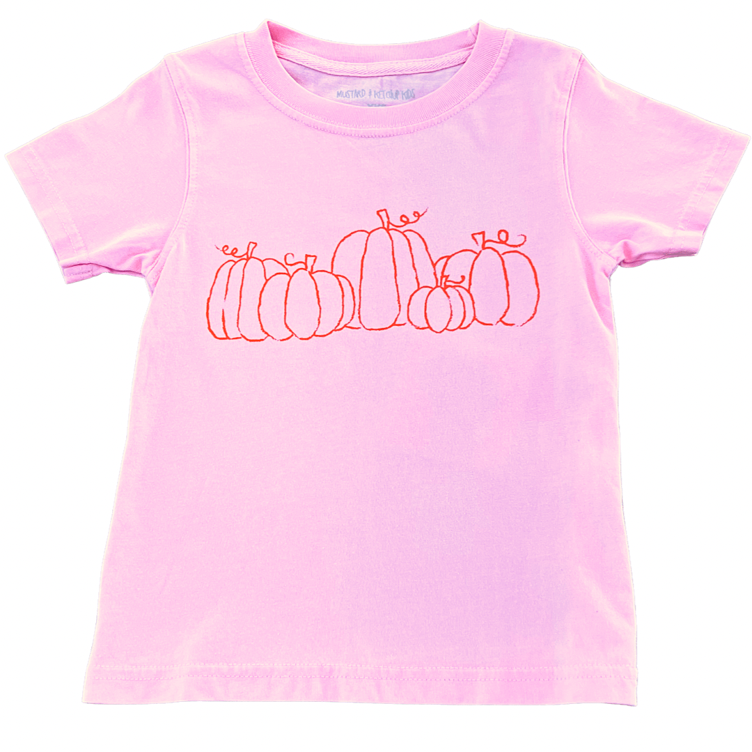 Pumpkins Light Pink Short-Sleeve Tee