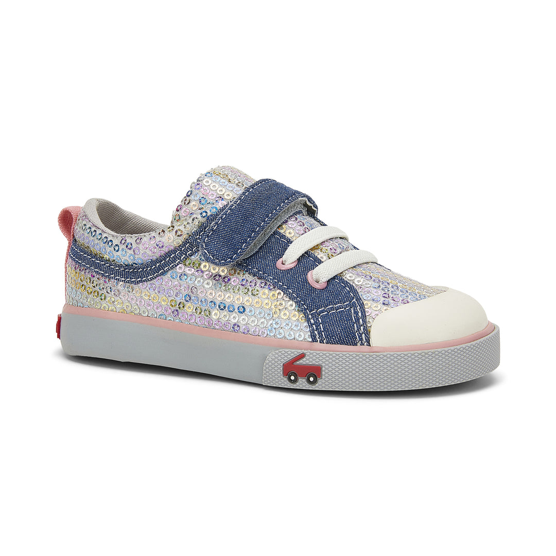 See Kai Run Kristin Chambray Sequin Shoe