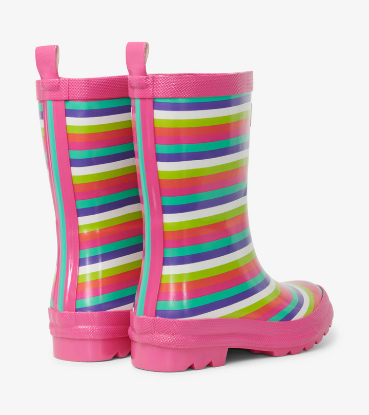 Hatley Rainbow Stripes Rain Boots