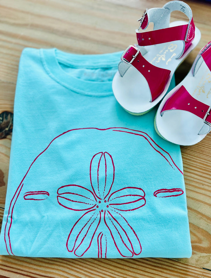 Sand Dollar Short Sleeve Shirt - Mint