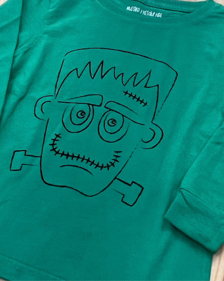 Long-Sleeved Frankenstein T-Shirt
