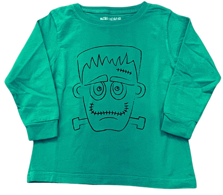 Long-Sleeved Frankenstein T-Shirt