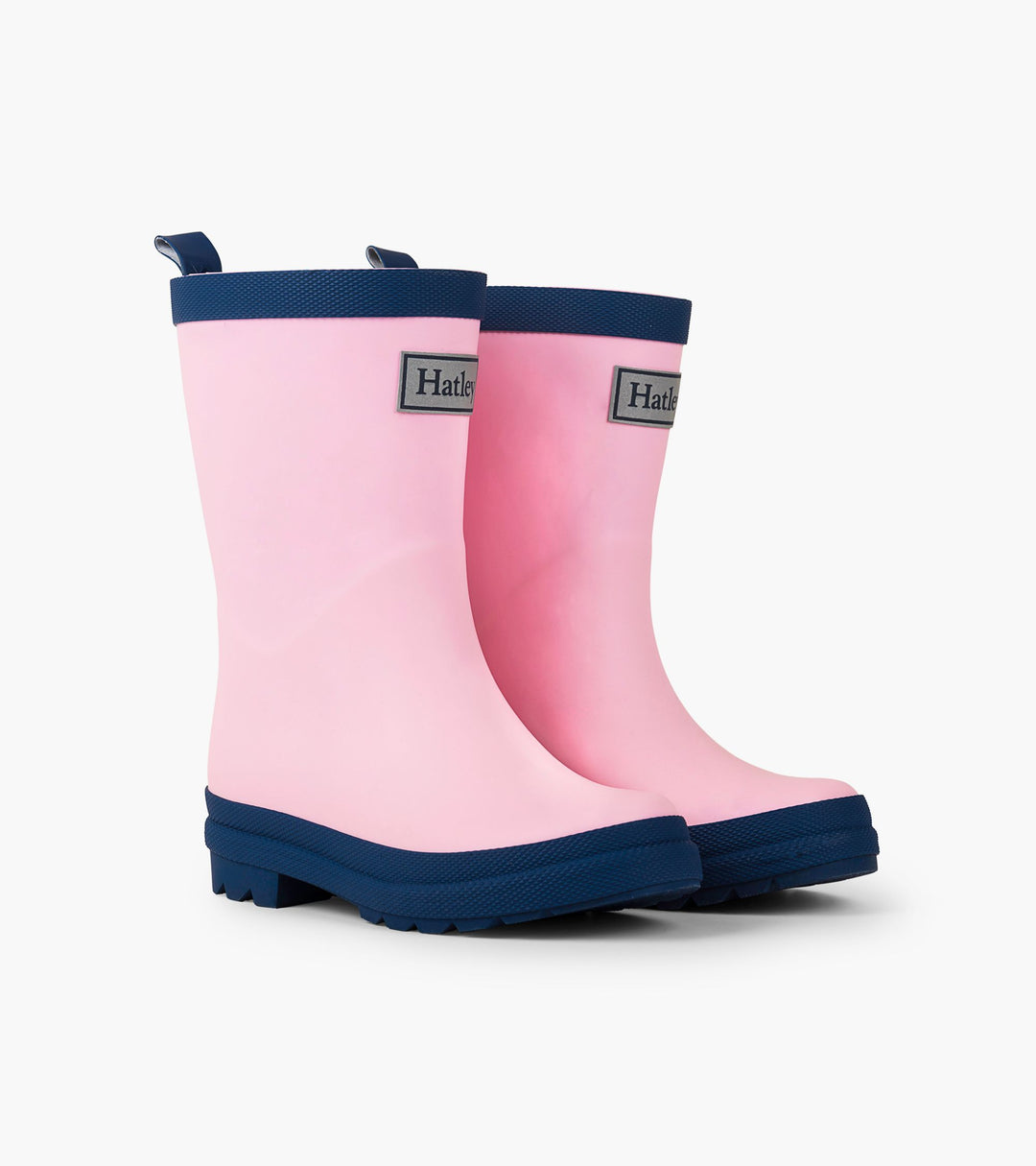 Hatley Pink & Navy Rain Boots