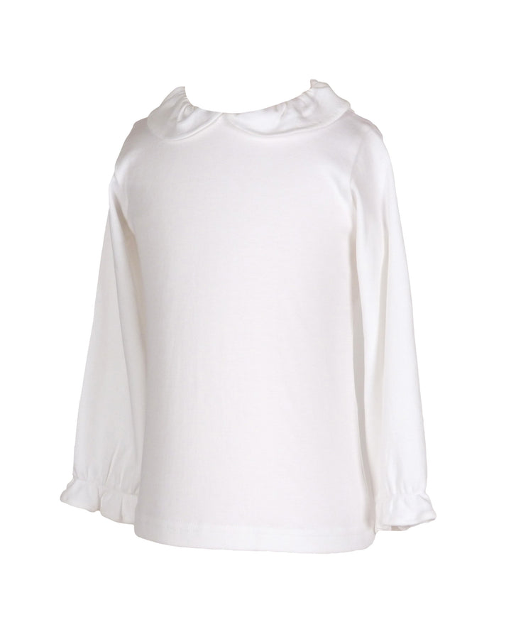 Clare Long-Sleeved Top White