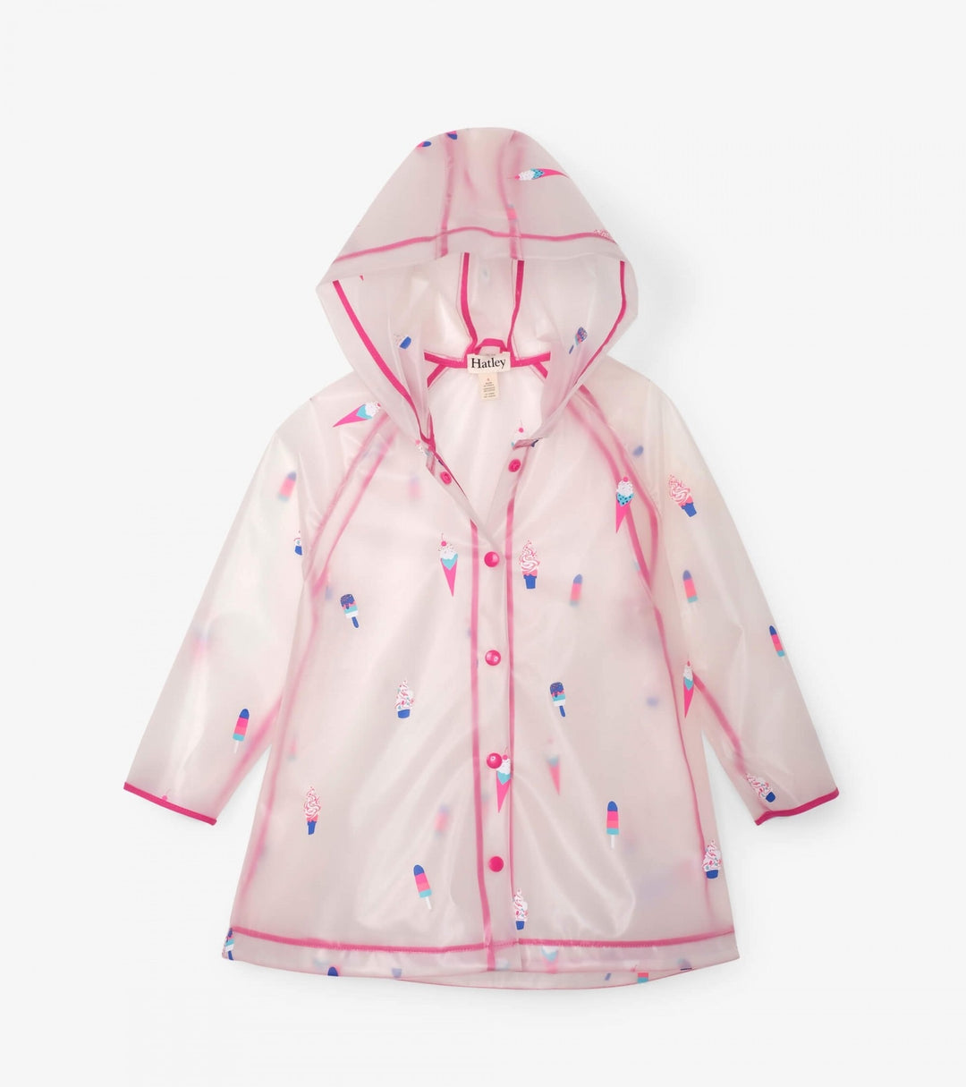 Hatley Cool Treats Clear Raincoat