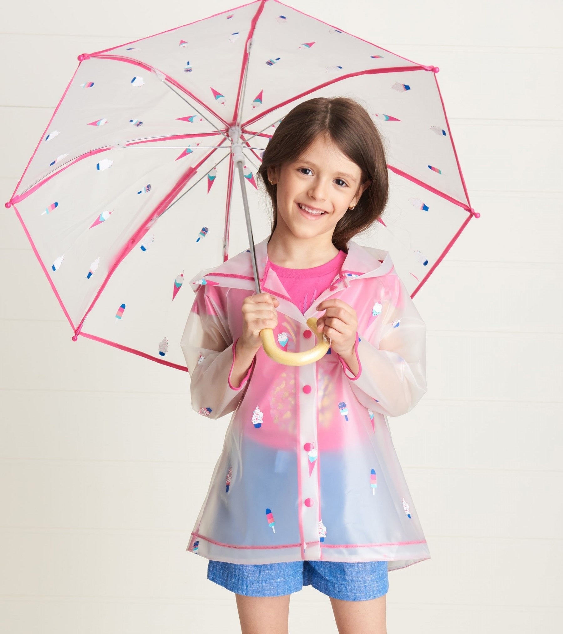 Clear rain jacket kids online