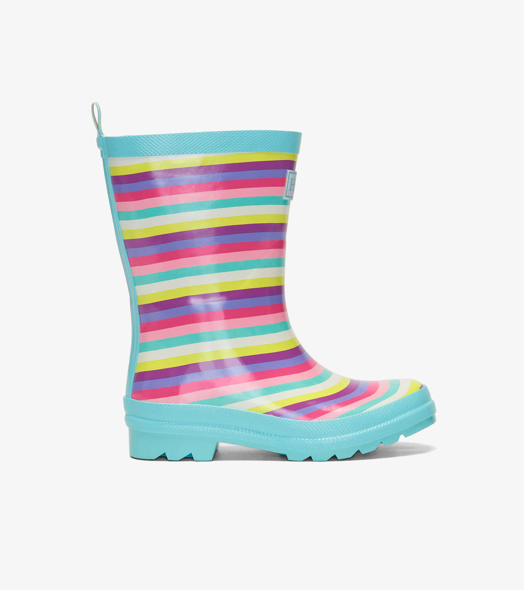 Magical Stripes Shiny Rain Boots